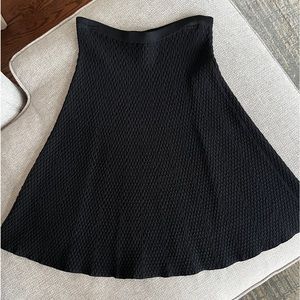 Black small cabi knit skirt